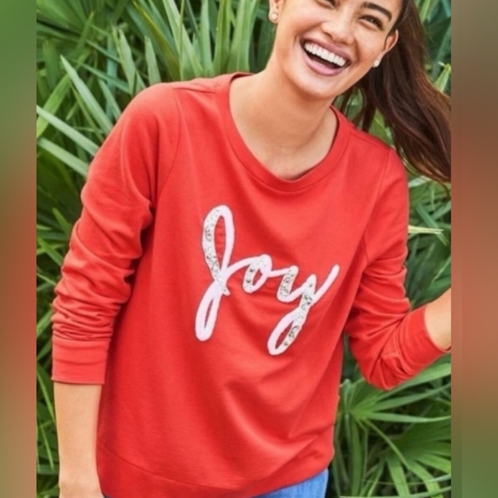 VGUC Lilly Pulitzer Rami sweatshirt “JOY” Christmas Size XL